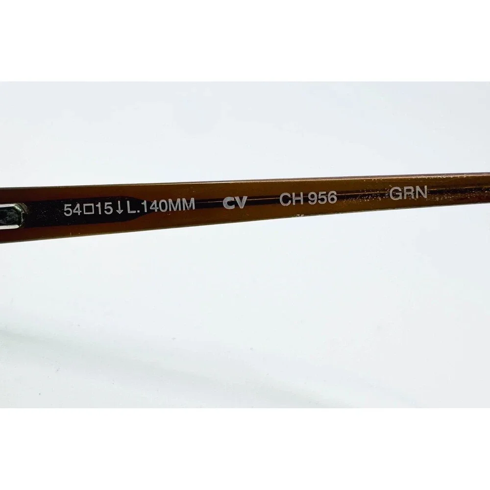 Cole Haan Eyeglasses Womens Green Brown CH 956 GRN 54-15-140